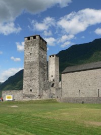 Bellinzona, věže Castelgrande