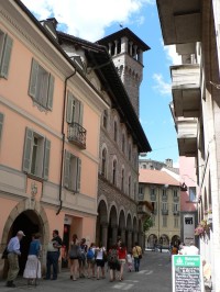 Bellinzona, stará část města