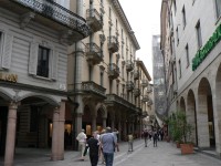 Lugano, pěší zóna