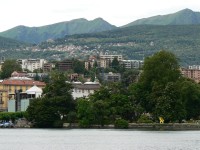 Lugano, město šplhá do svahů