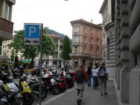 Lugano, motorky převažují