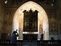Ascona, bazilika fresky
