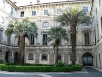 Nádvoří Palazzo Borromei
