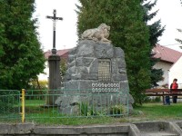 Tedražice, pomník padlým v I.sv.válce