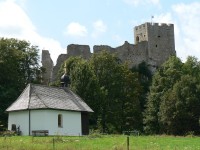 Weissenstein – hrad na křemenném útesu.
