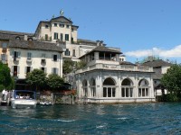 Isola san Giulio, pohled z jezera