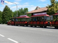 Orta San Giulio, vláček pro turisty