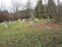 Dlouhá Ves, žid. hřbitov severní část