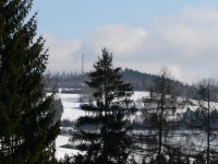 Pohled na Bohdašický vrch