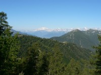 Tessinské Alpy, pohled na Monte Rosu 4634 m.n.m.