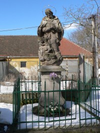 Žichovice, socha sv. Jana Nepomuckého