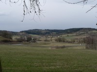 Pohled do údolí Ostružné