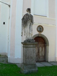 Nalžovské Hory, sv. Pavel u kostela