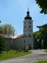 Nalžovské Hory, kostel sv. Kateřiny