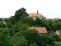 Kostel Nanebevzetí Panny Marie ve Vraclavi.
