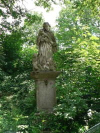 Nepomuk, socha sv. J. Nepomuckého
