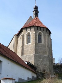 Rabí, gotický kostel Nejsvětější Trojice