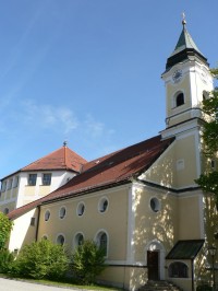 Bodenmais, kostel Nanebevzetí P. Marie