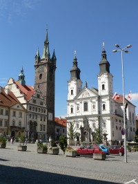 Kostel Neposkvrněného početí P. Marie a sv. Ignáce v Klatovech.