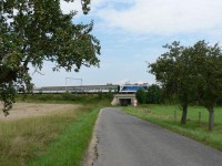 Křížení s tratí z Plzně do Č. Budějovic