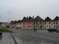 Spišská Sobota, horní část náměstí