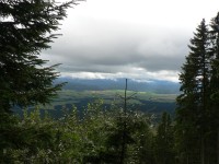 Pohled k jihu na Nízké Tatry