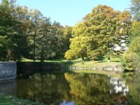 Chanovice, zámecký park