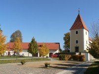 Chanovice, věž kostela