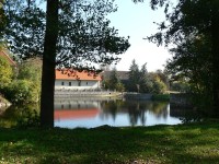 Chanovice, rybník na okraji parku