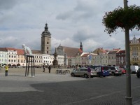 České Budějovice, celkový pohled na náměstí