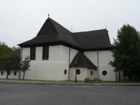 Kežmarok, starý artikulární kostel z jiné strany