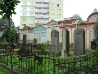 Kežmarok, hřbitov mezi paneláky