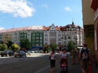 Krnov, náměstí, novější výstavba
