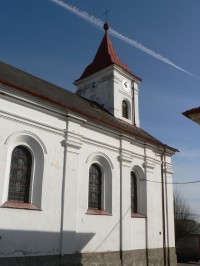 Velenovy, jižní část kostela