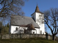 Mouřenec, kostel sv. Mořice od jihu