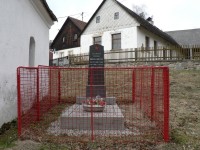 Lukoviště, pomník ruského partyzána