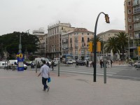 Málaga, moderní část města