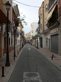 Fuengirola, jedna z uliček staré části