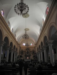 Fuengirola, vnitřek kostela
