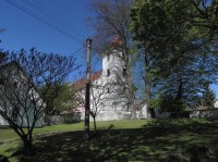Těchonice, kostel od jihu