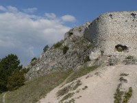 Hradby hradu z vnější strany