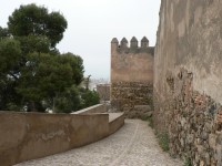 Castillo de Gibralfaro, cesta ke hradu
