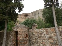 Castillo de Gibraffaro, část nádvoří