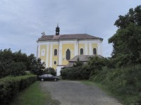 Kostel sv. Martina na Klatovské Hůrce.