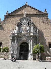 Granada, portál kostela sv. Terezie