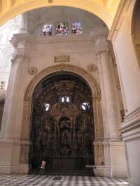 Granada, boční oltář v katedrále