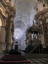 Granada, jedna z lodí katedrály