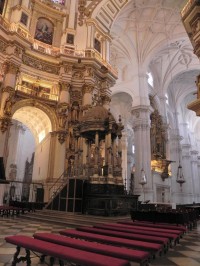Granada, boční loď katedrály
