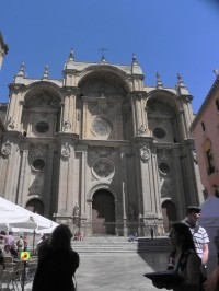 Granada, průčelí katedrály