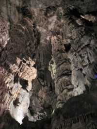Gibraltar, krápníková výzdoba jeskyně